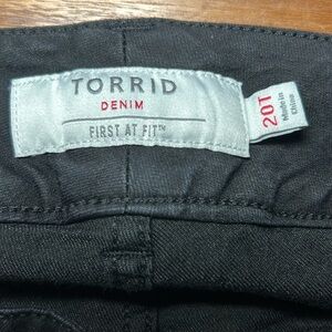 Torrid Black Jeggings Jeans